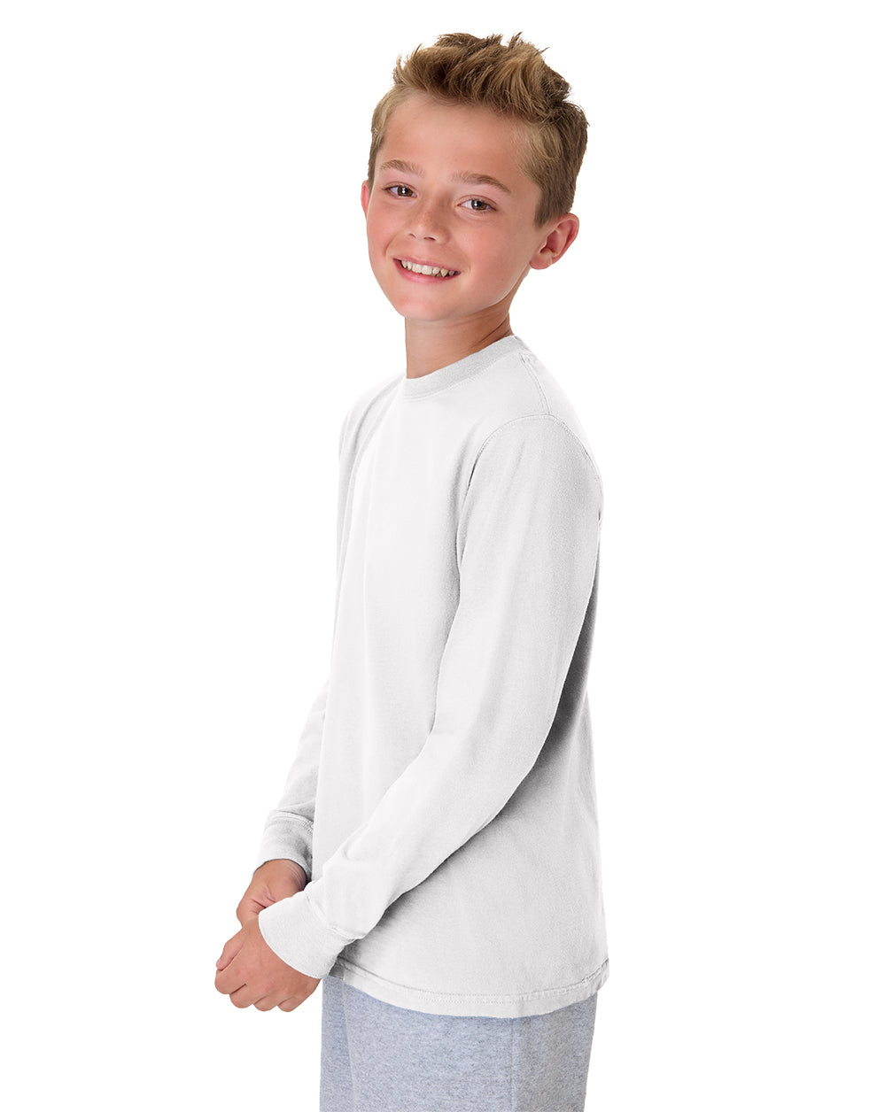 ComfortWash Youth Long Sleeve Tee - GDH275