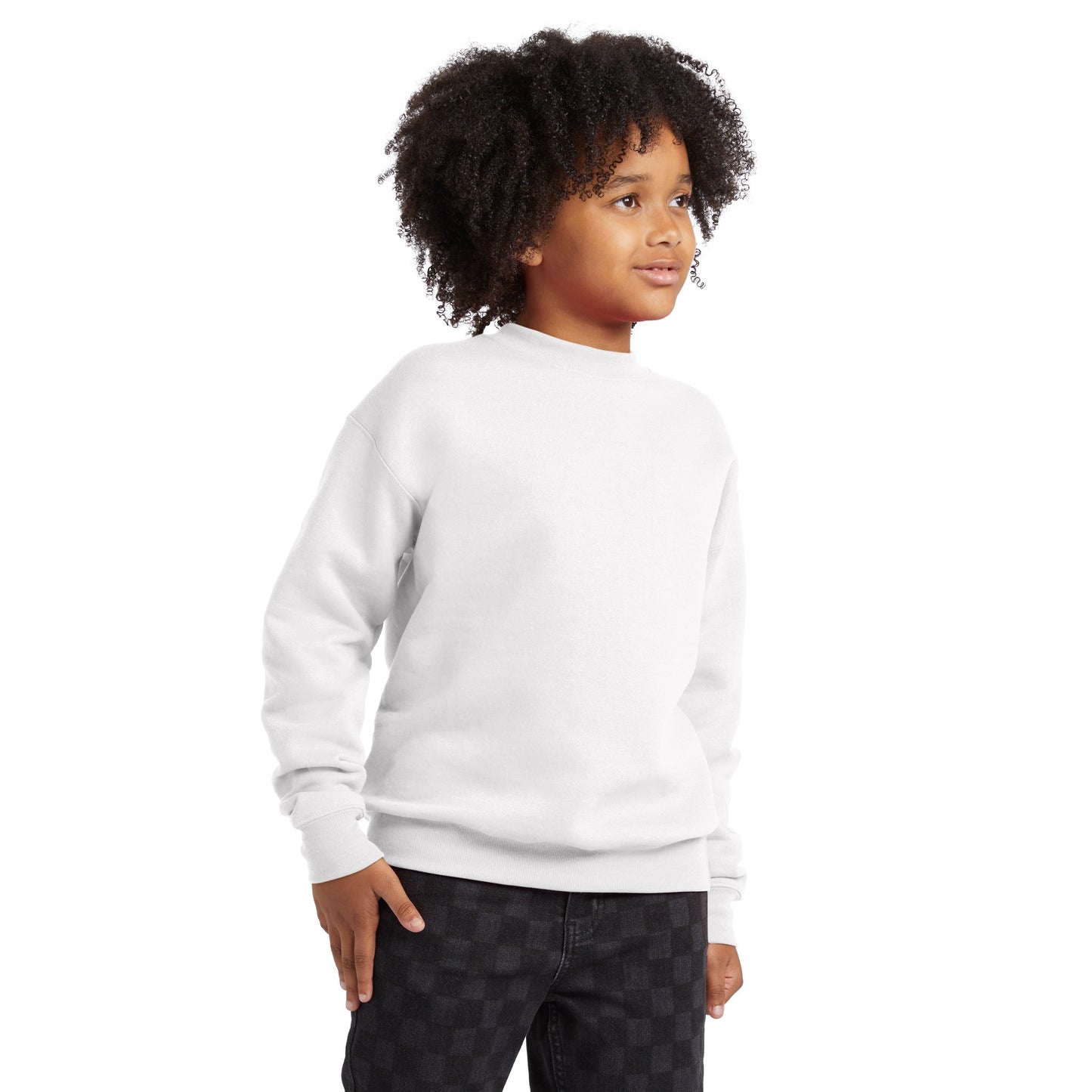 Hanes Youth EcoSmart Fleece Sweatshirt - P360