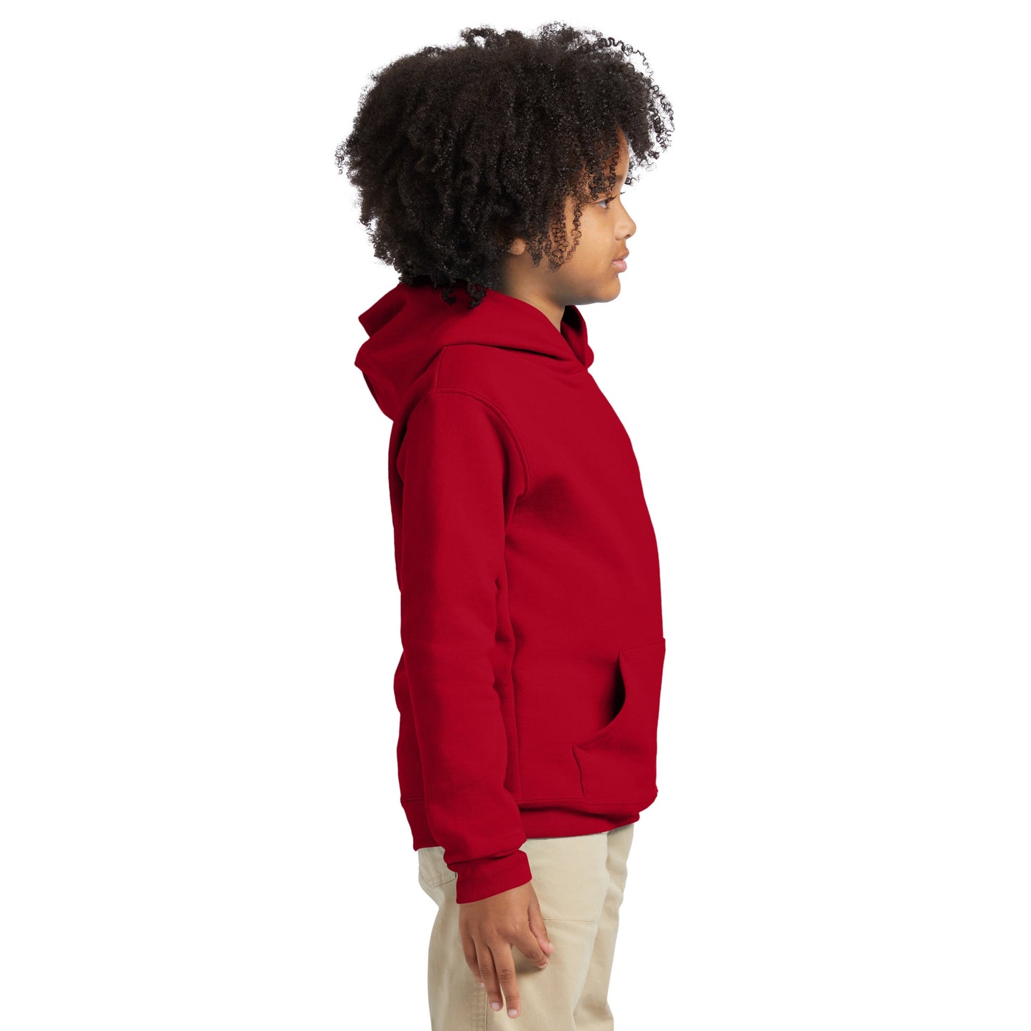 Hanes Youth EcoSmart Fleece Pullover Hoodie - P473