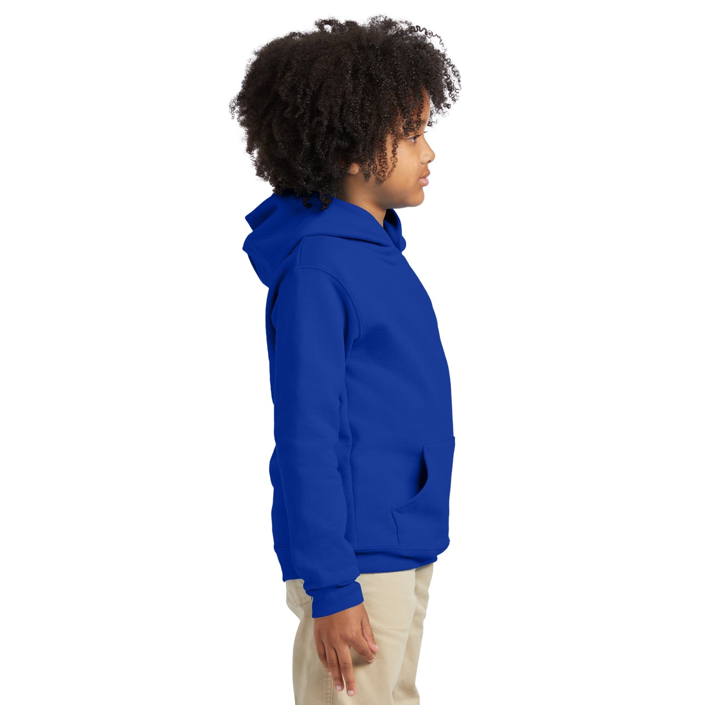 Hanes Youth EcoSmart Fleece Pullover Hoodie - P473