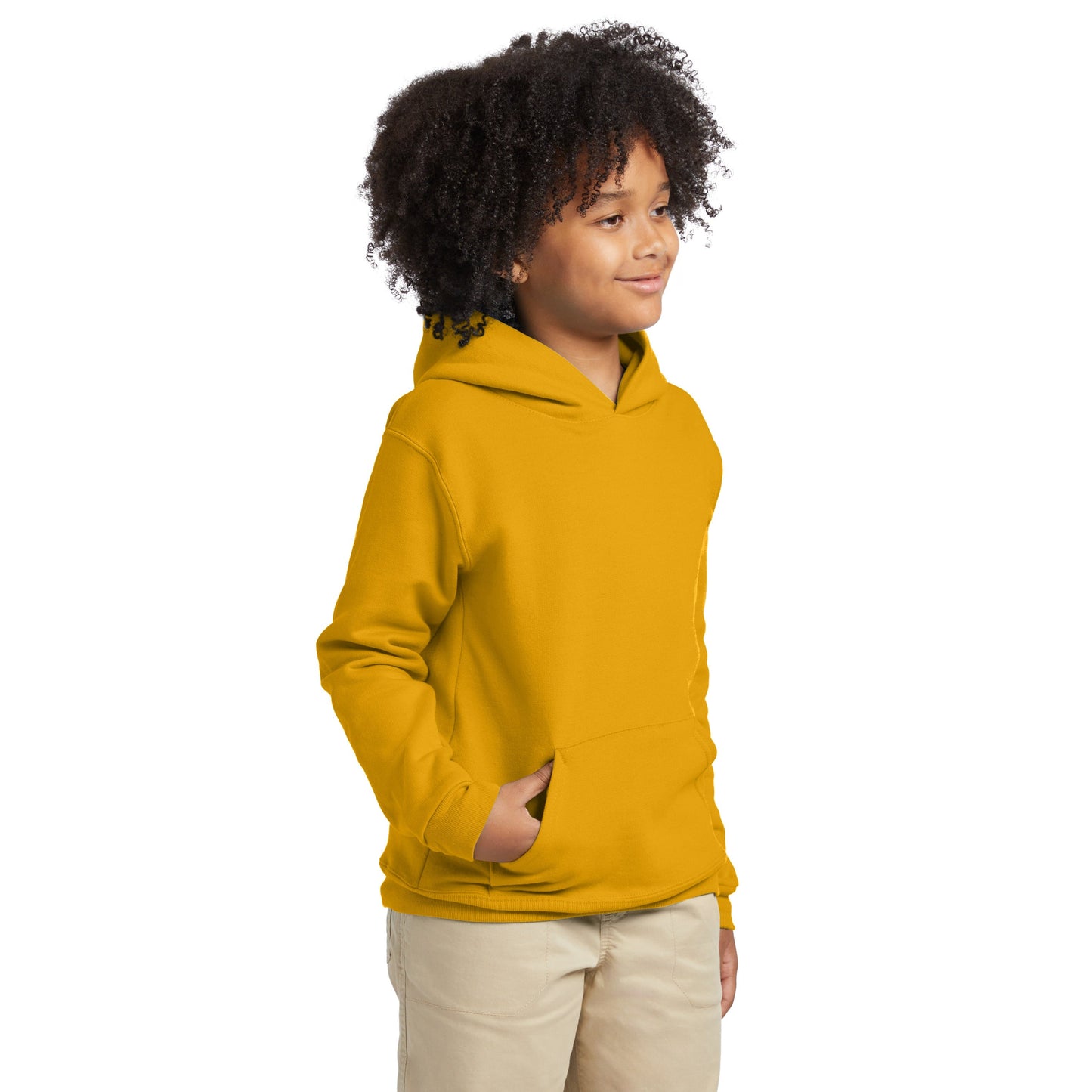 Hanes Youth EcoSmart Fleece Pullover Hoodie - P473