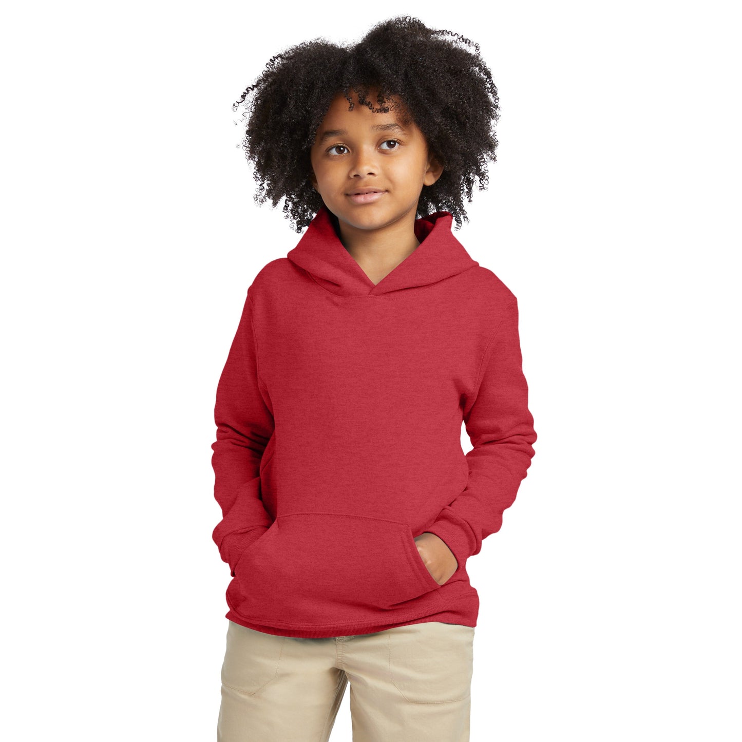 Hanes Youth EcoSmart Fleece Pullover Hoodie - P473