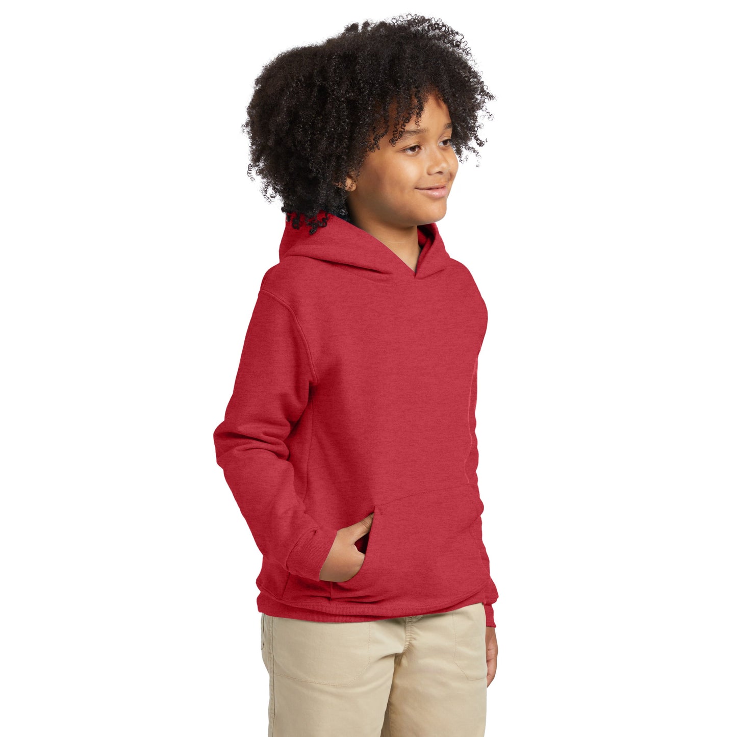 Hanes Youth EcoSmart Fleece Pullover Hoodie - P473