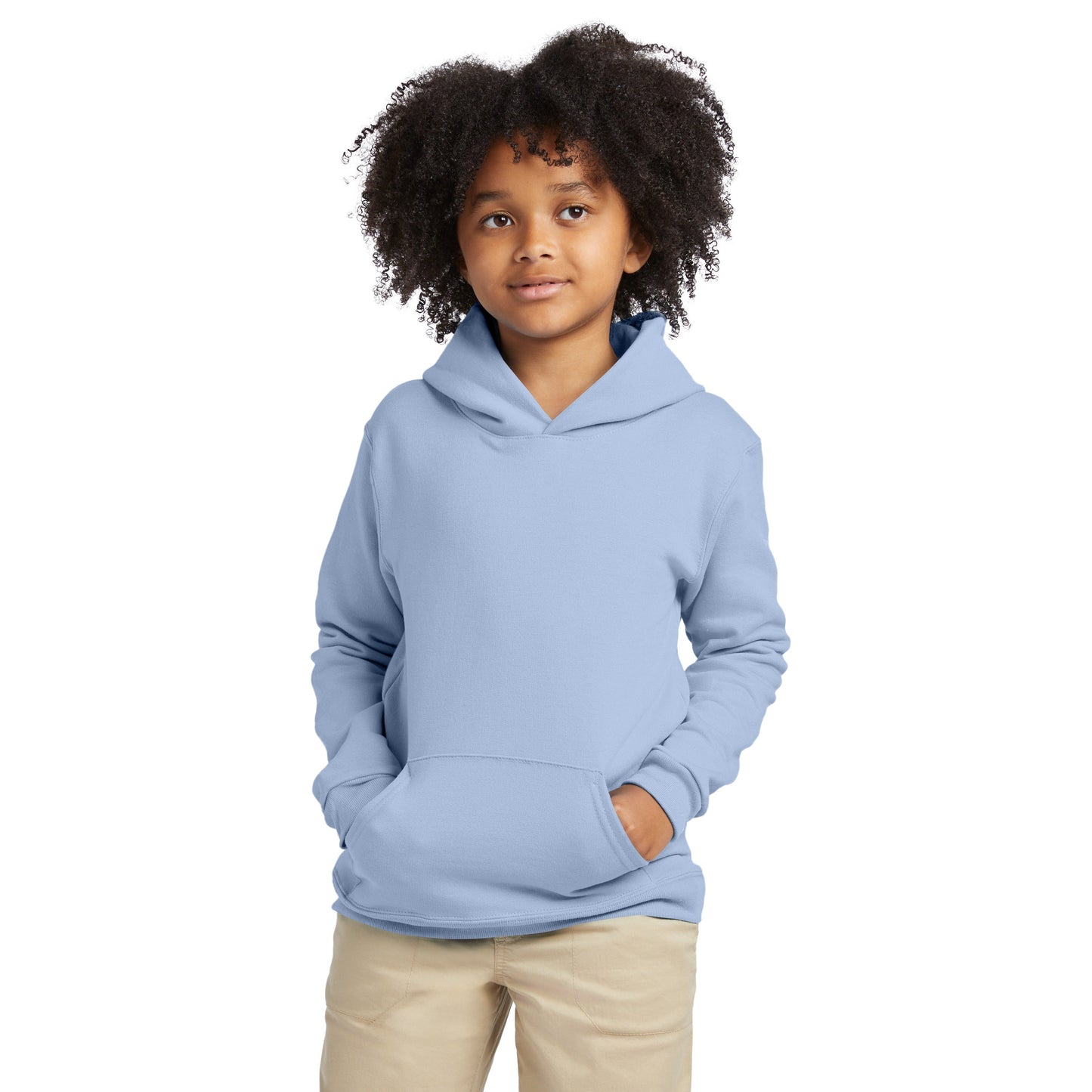 Hanes Youth EcoSmart Fleece Pullover Hoodie - P473