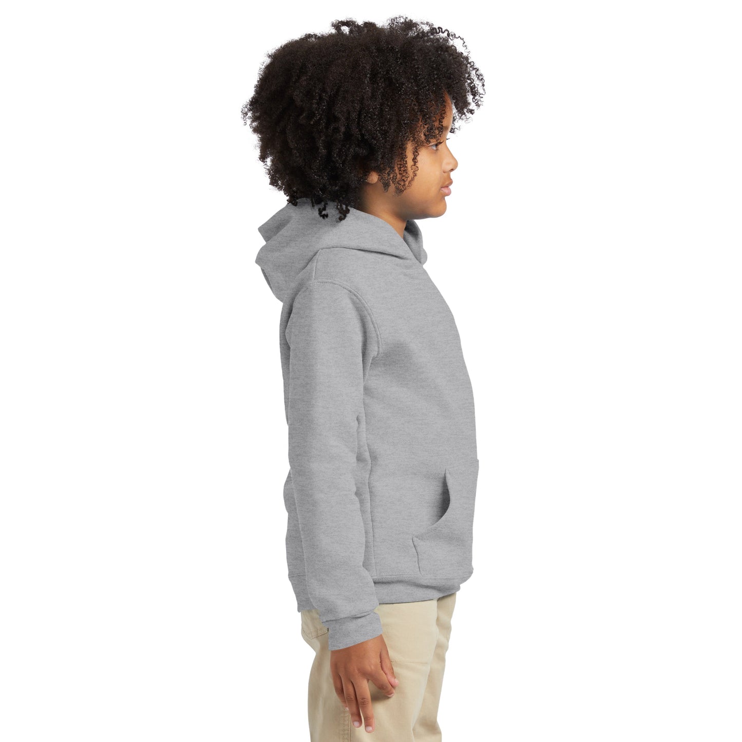 Hanes Youth EcoSmart Fleece Pullover Hoodie - P473