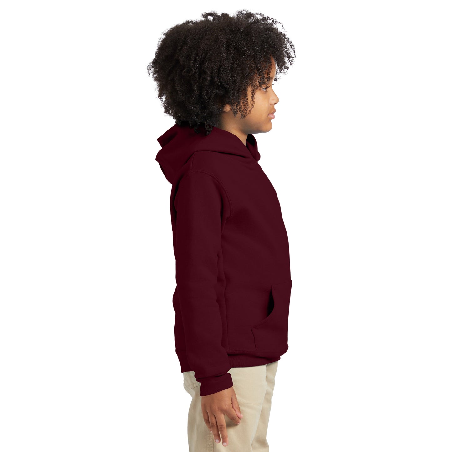 Hanes Youth EcoSmart Fleece Pullover Hoodie - P473