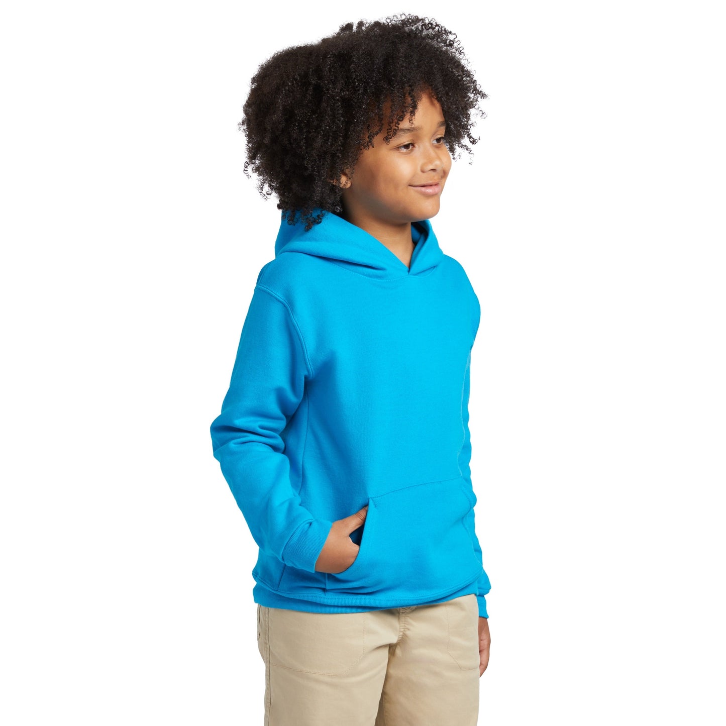 Hanes Youth EcoSmart Fleece Pullover Hoodie - P473