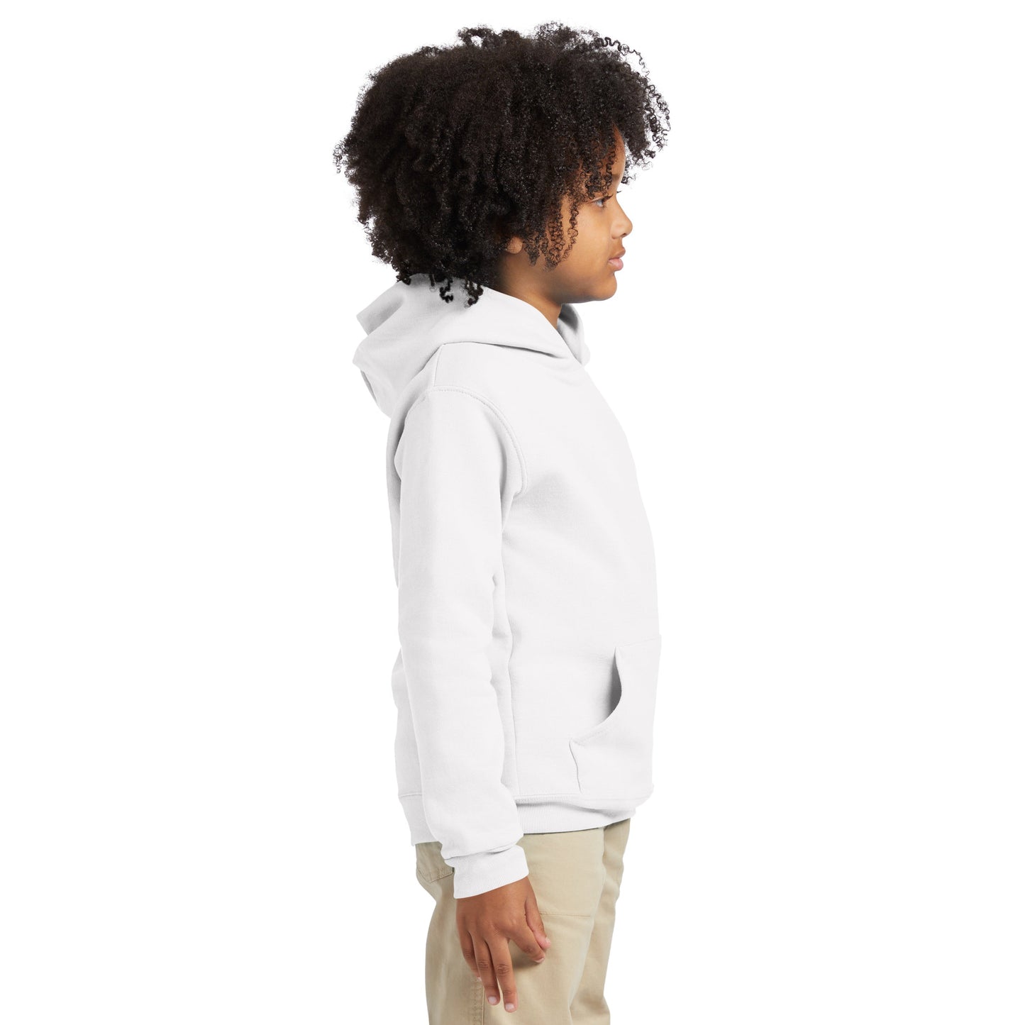 Hanes Youth EcoSmart Fleece Pullover Hoodie - P473
