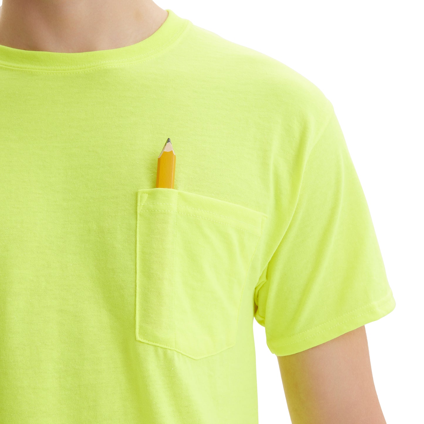 Hanes Workwear Short-Sleeve Pocket T-Shirt - W110