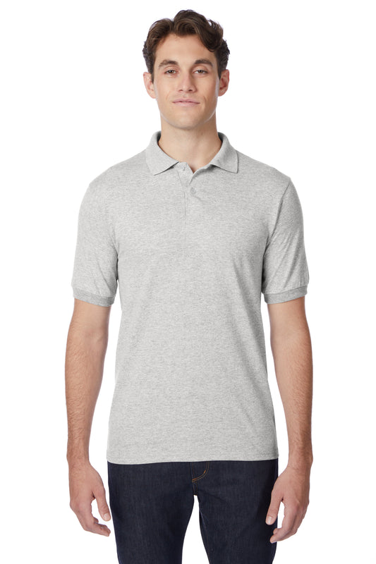 Hanes EcoSmart® Jersey Polo Shirt - 054X