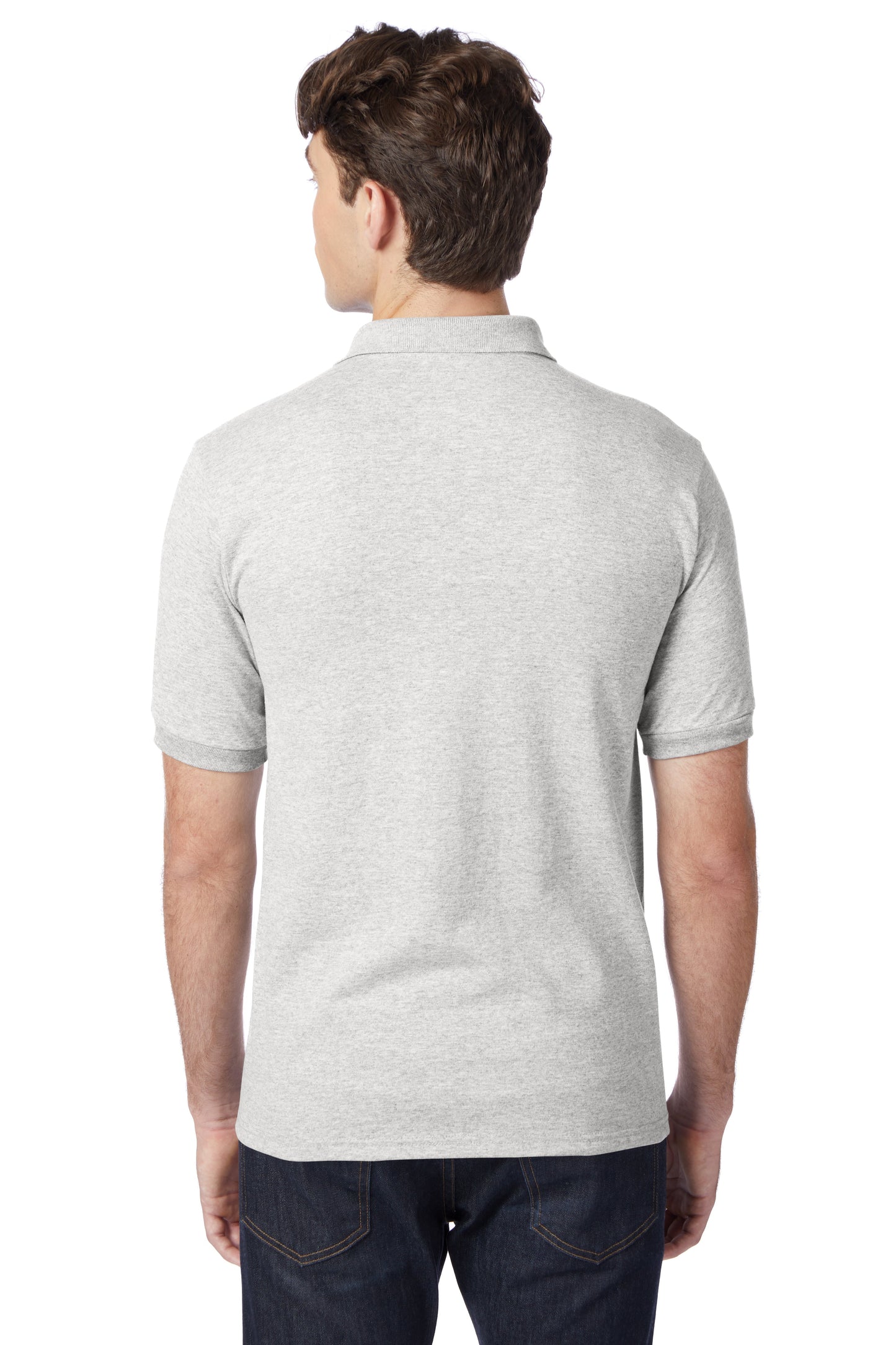 Hanes EcoSmart® Jersey Polo Shirt - 054X