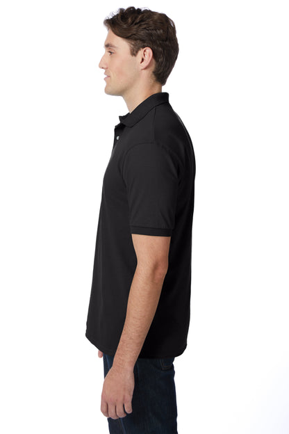 Hanes EcoSmart® Jersey Polo Shirt - 054X