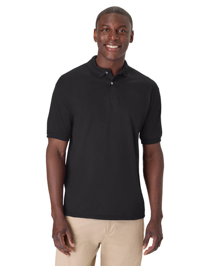 Hanes EcoSmart® Jersey Polo Shirt - 054X