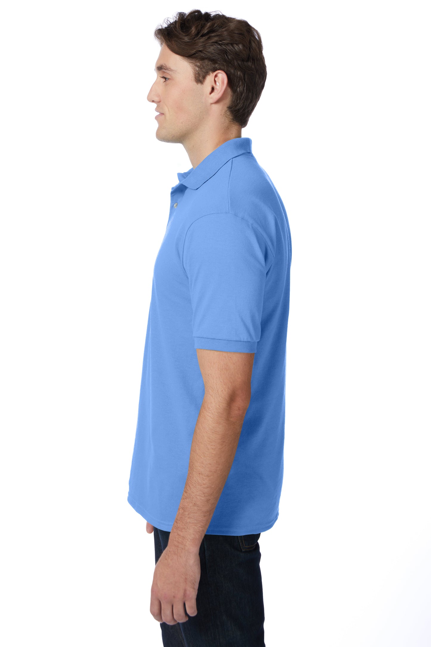 Hanes EcoSmart® Jersey Polo Shirt - 054X