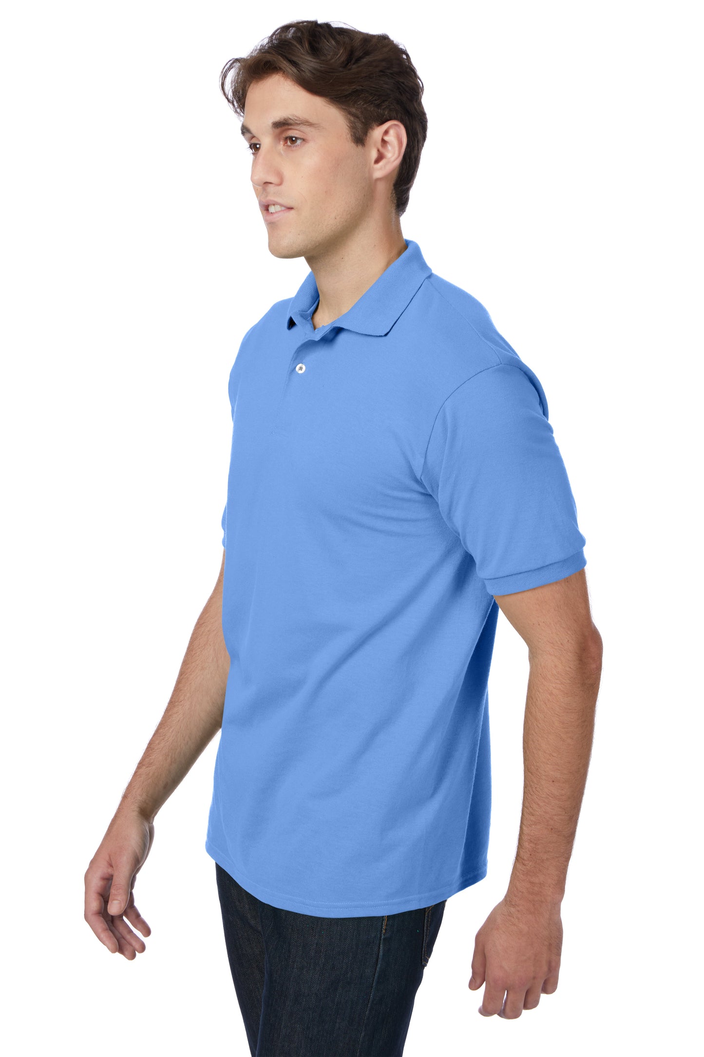 Hanes EcoSmart® Jersey Polo Shirt - 054X