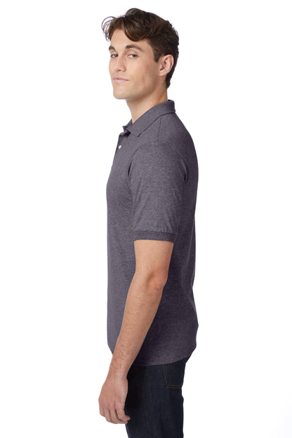 Hanes EcoSmart® Jersey Polo Shirt - 054X