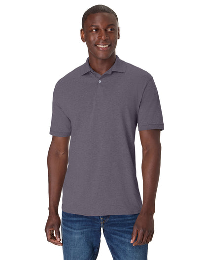 Hanes EcoSmart® Jersey Polo Shirt - 054X