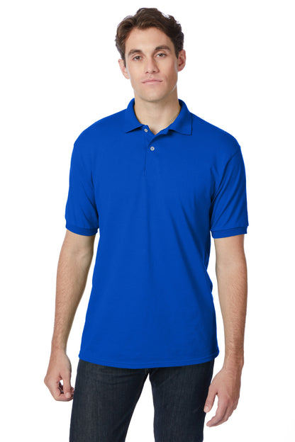 Hanes EcoSmart® Jersey Polo Shirt - 054X