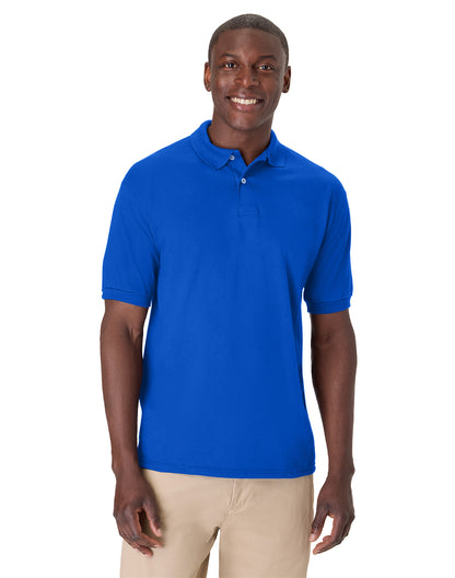 Hanes EcoSmart® Jersey Polo Shirt - 054X
