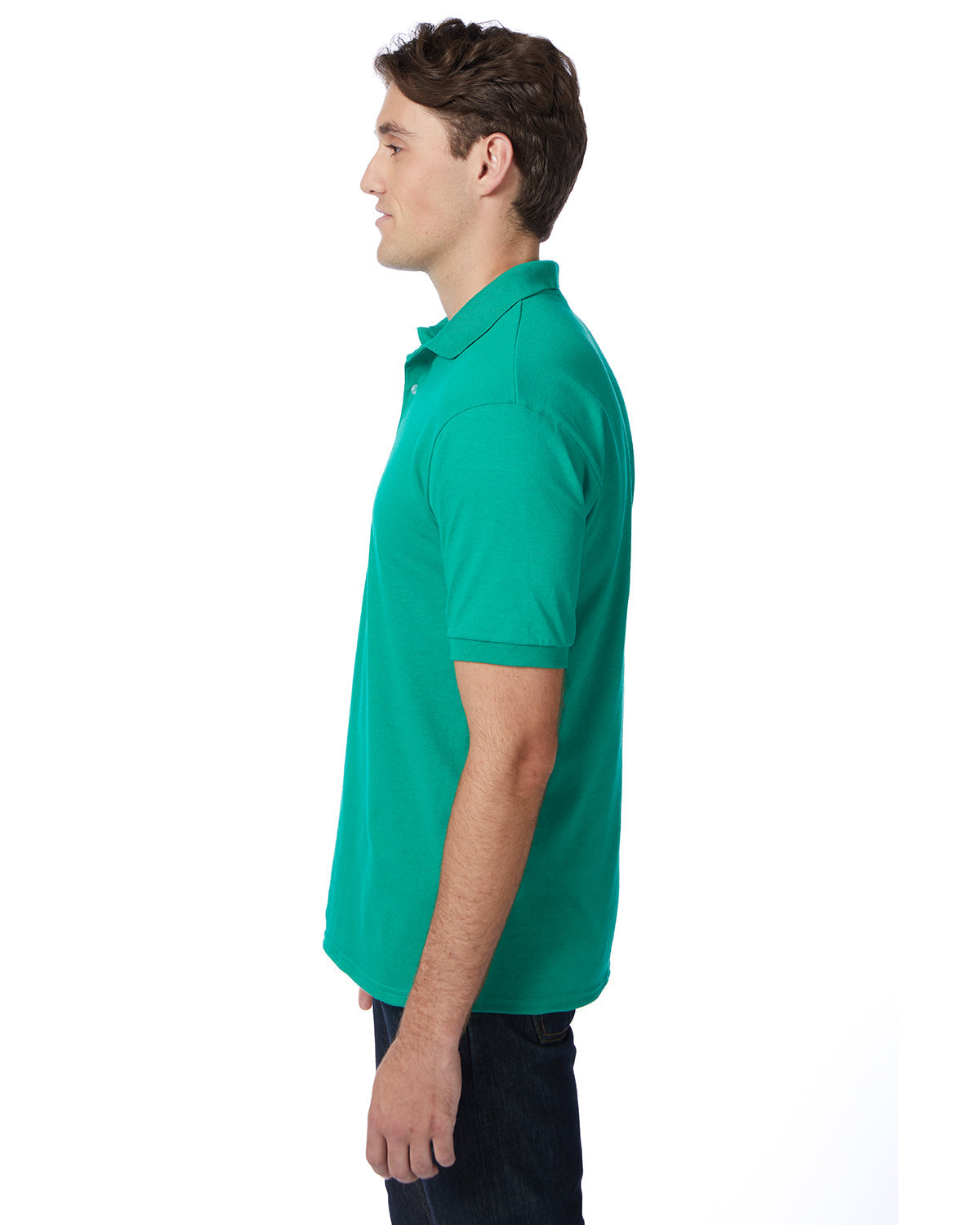 Hanes EcoSmart® Jersey Polo Shirt - 054X