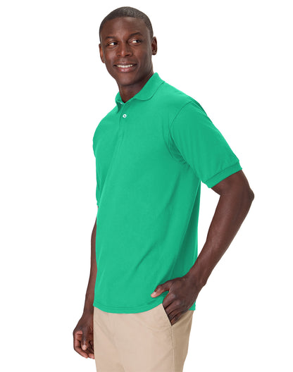 Hanes EcoSmart® Jersey Polo Shirt - 054X