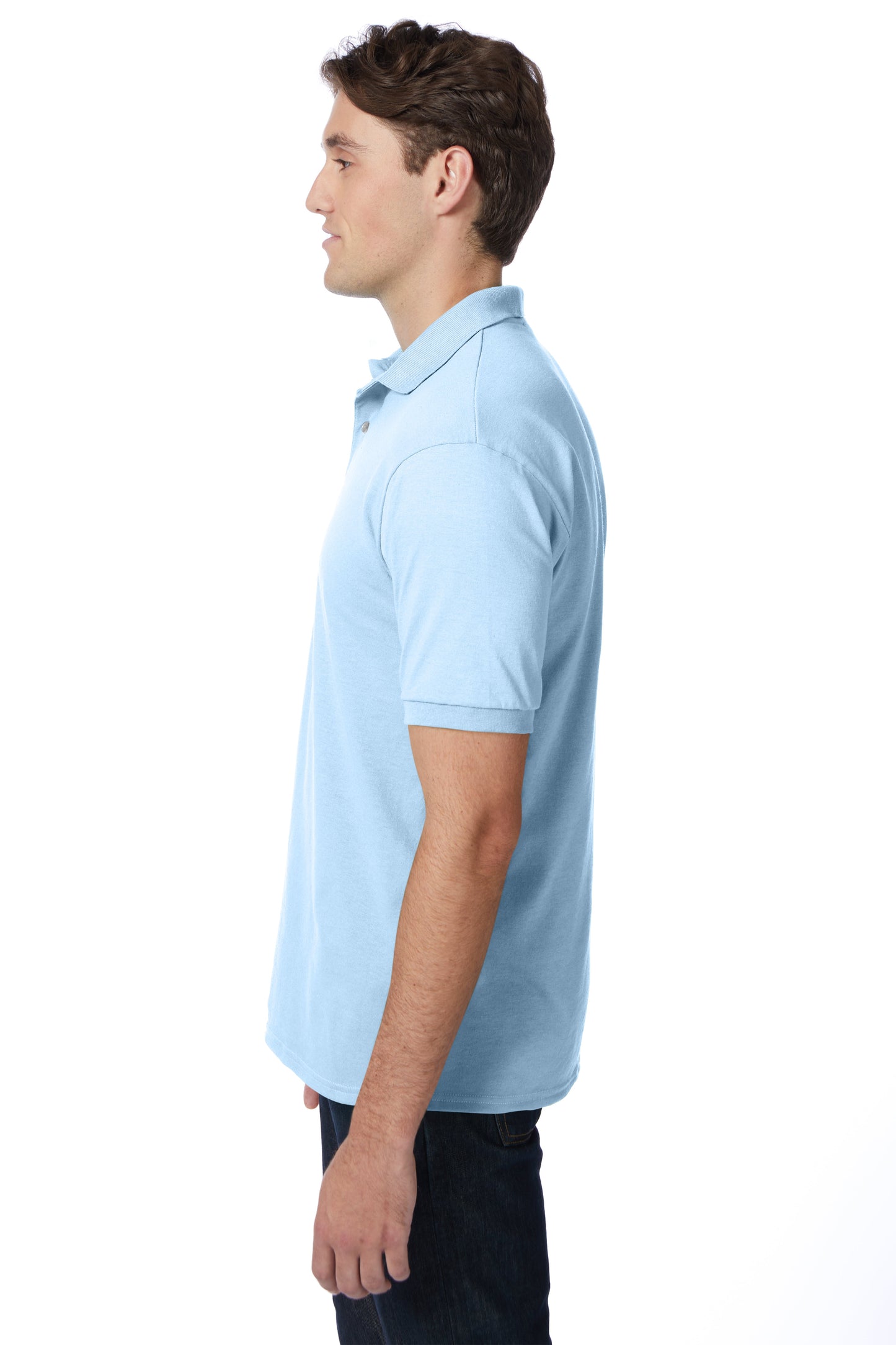 Hanes EcoSmart® Jersey Polo Shirt - 054X