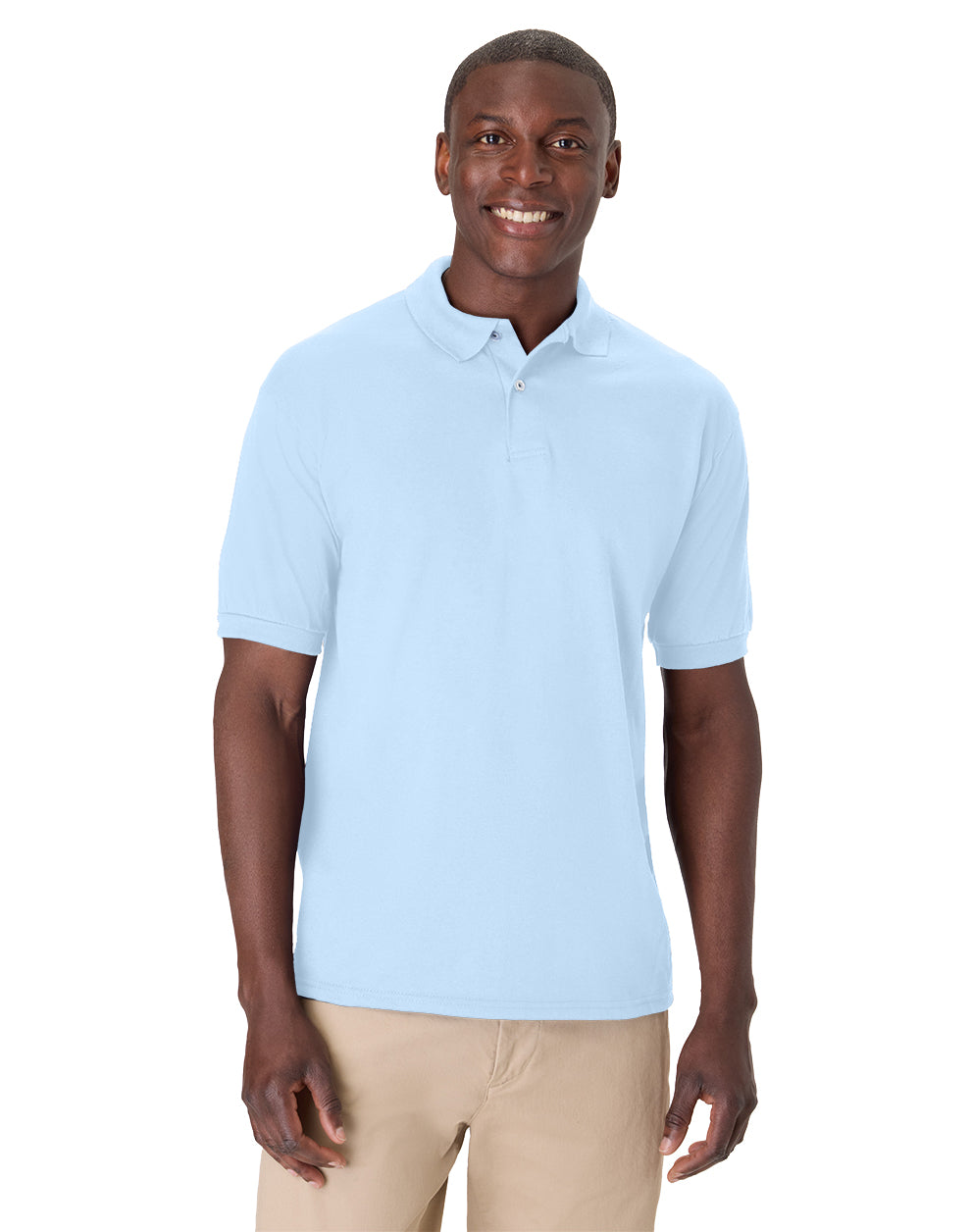 Hanes EcoSmart® Jersey Polo Shirt - 054X