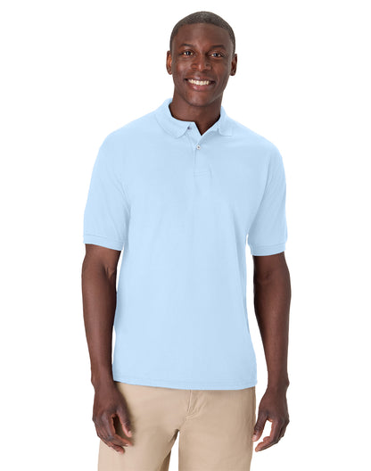 Hanes EcoSmart® Jersey Polo Shirt - 054X