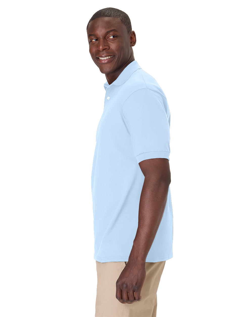 Hanes EcoSmart® Jersey Polo Shirt - 054X