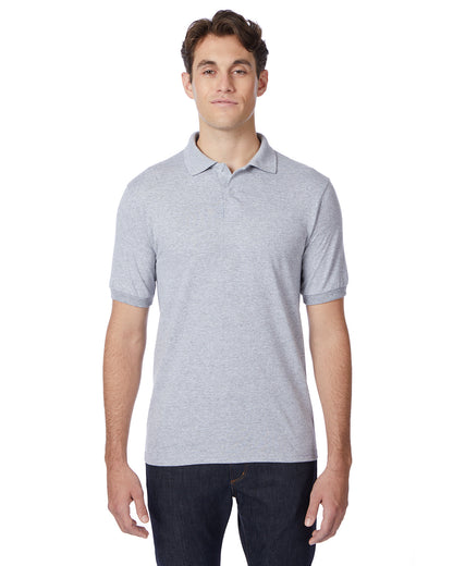 Hanes EcoSmart® Jersey Polo Shirt - 054X