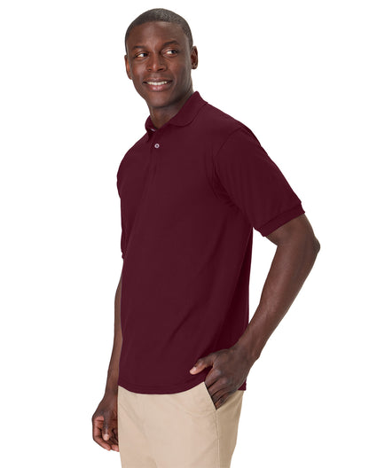 Hanes EcoSmart® Jersey Polo Shirt - 054X