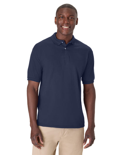 Hanes EcoSmart® Jersey Polo Shirt - 054X