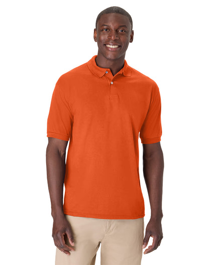 Hanes EcoSmart® Jersey Polo Shirt - 054X