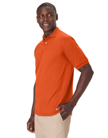Hanes EcoSmart® Jersey Polo Shirt - 054X