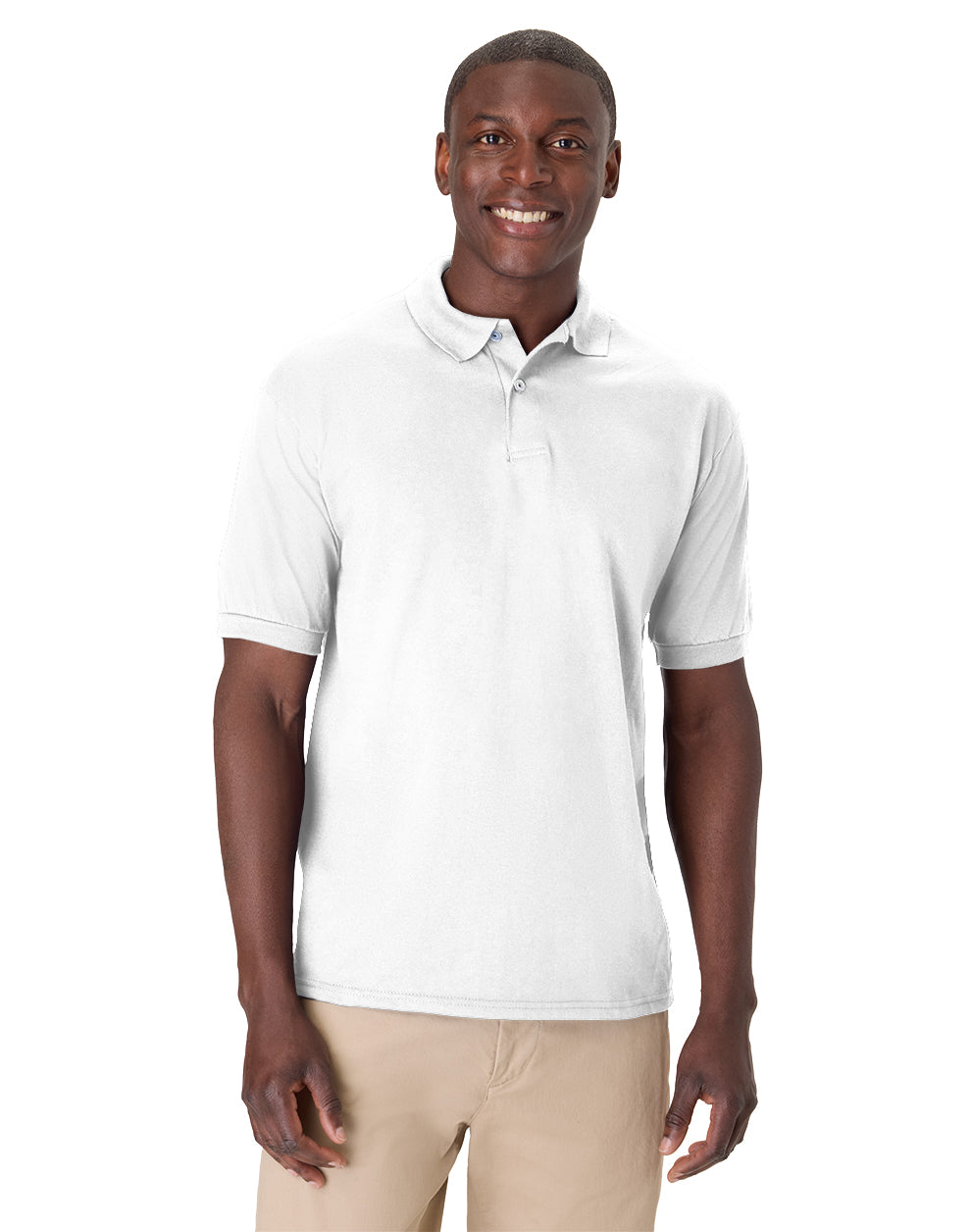 Hanes EcoSmart® Jersey Polo Shirt - 054X