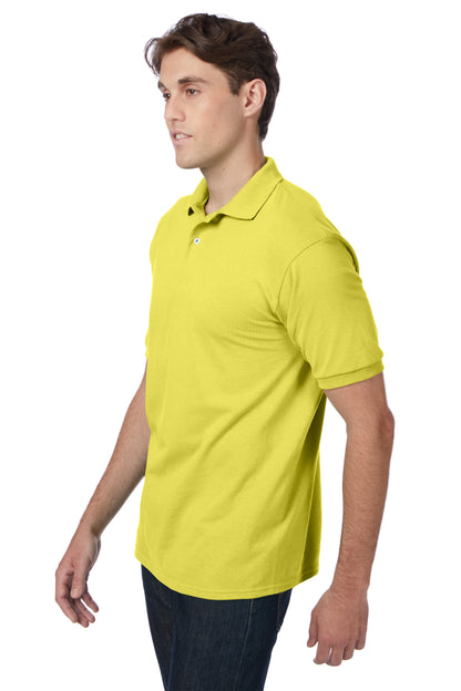 Hanes EcoSmart® Jersey Polo Shirt - 054X