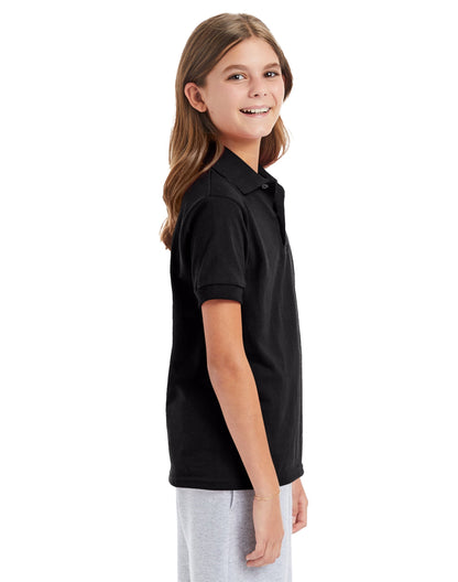 Hanes EcoSmart Jersey Polo Shirt - 054Y