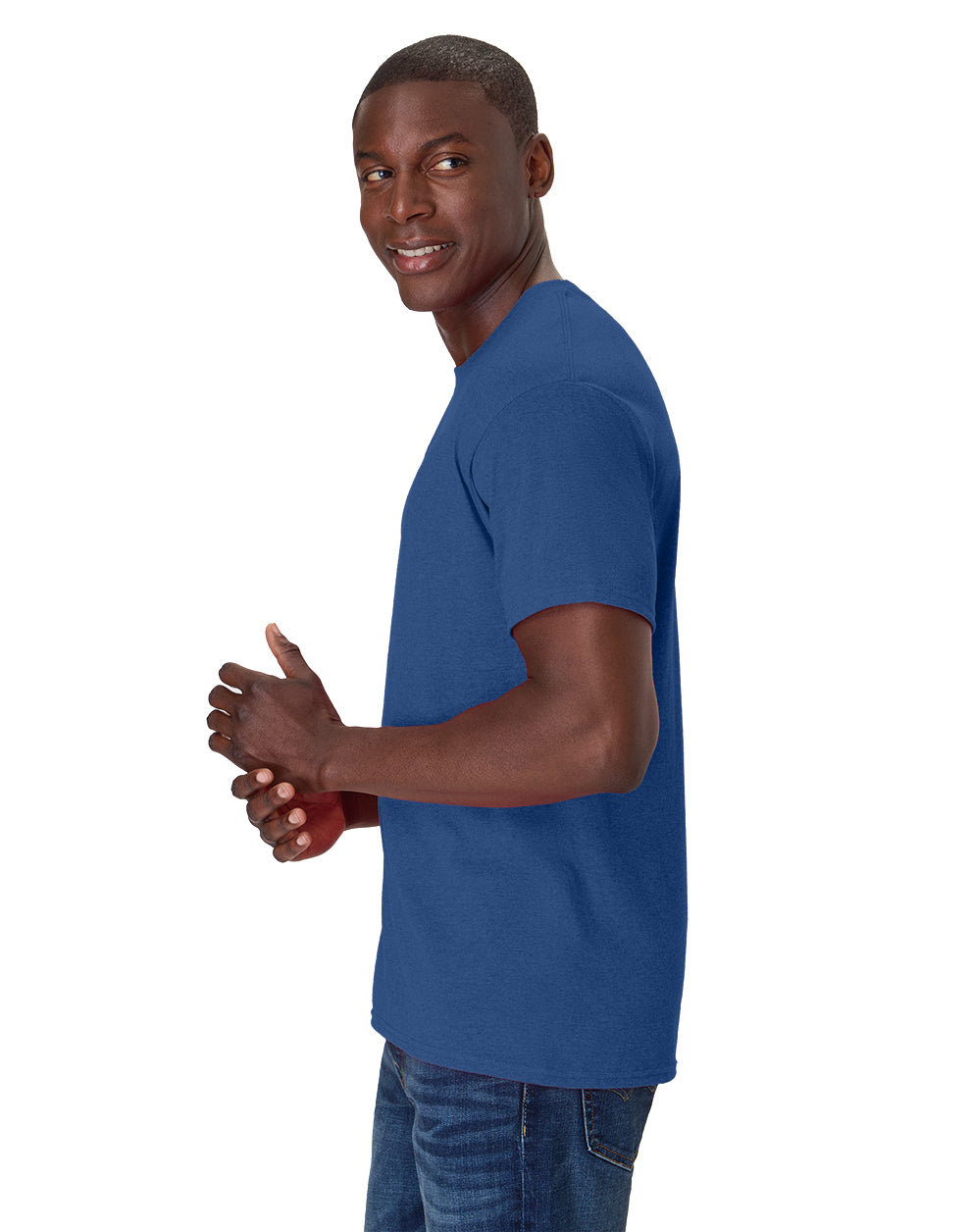 Hanes Perfect-T Adult Short Sleeve Triblend T-shirt - 42TB