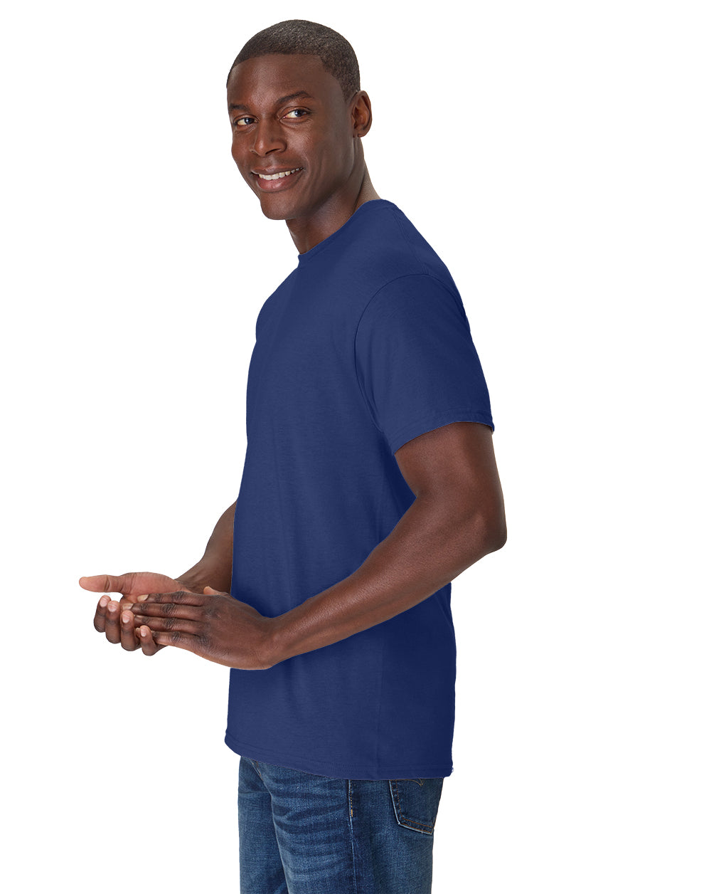 Hanes Perfect-T Adult Short Sleeve Triblend T-shirt - 42TB