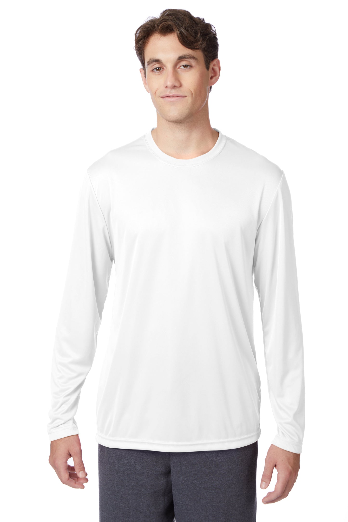 Hanes Cool DRI Long-Sleeve Performance T-Shirt - 482L