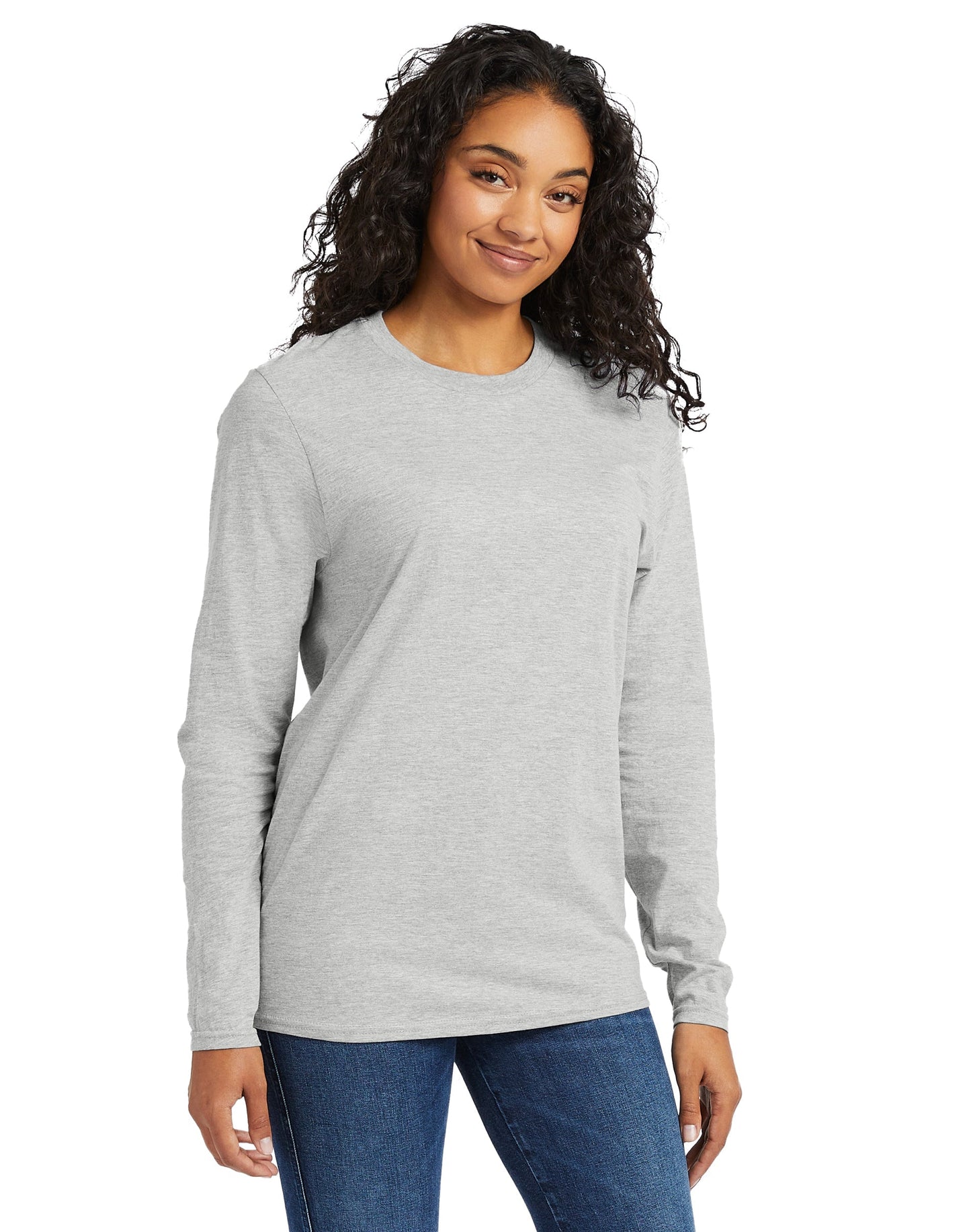 Hanes Perfect-T Adult Long Sleeve T-shirt - 498L