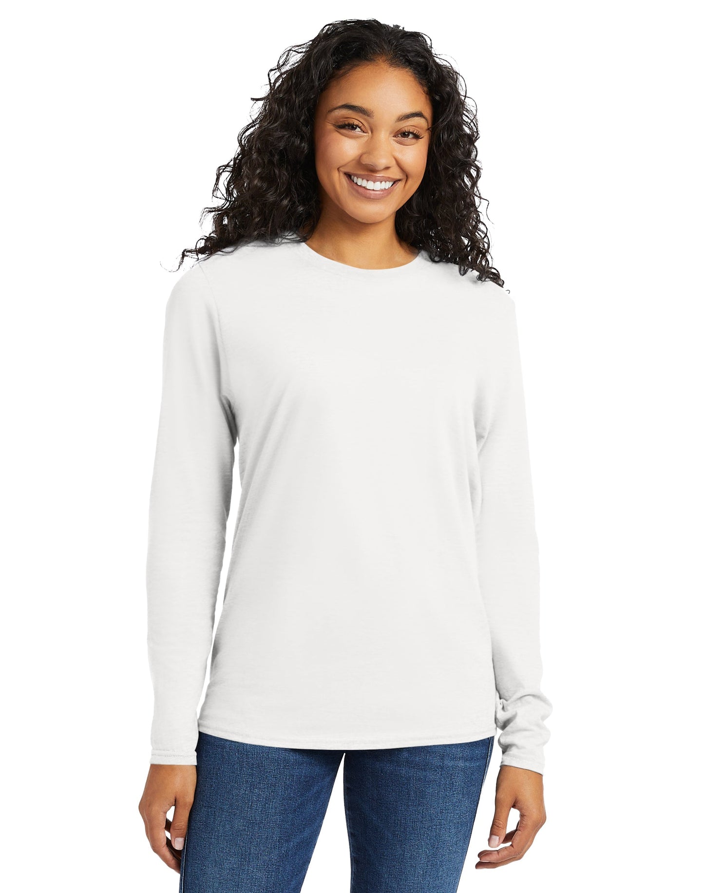 Hanes Perfect-T Adult Long Sleeve T-shirt - 498L