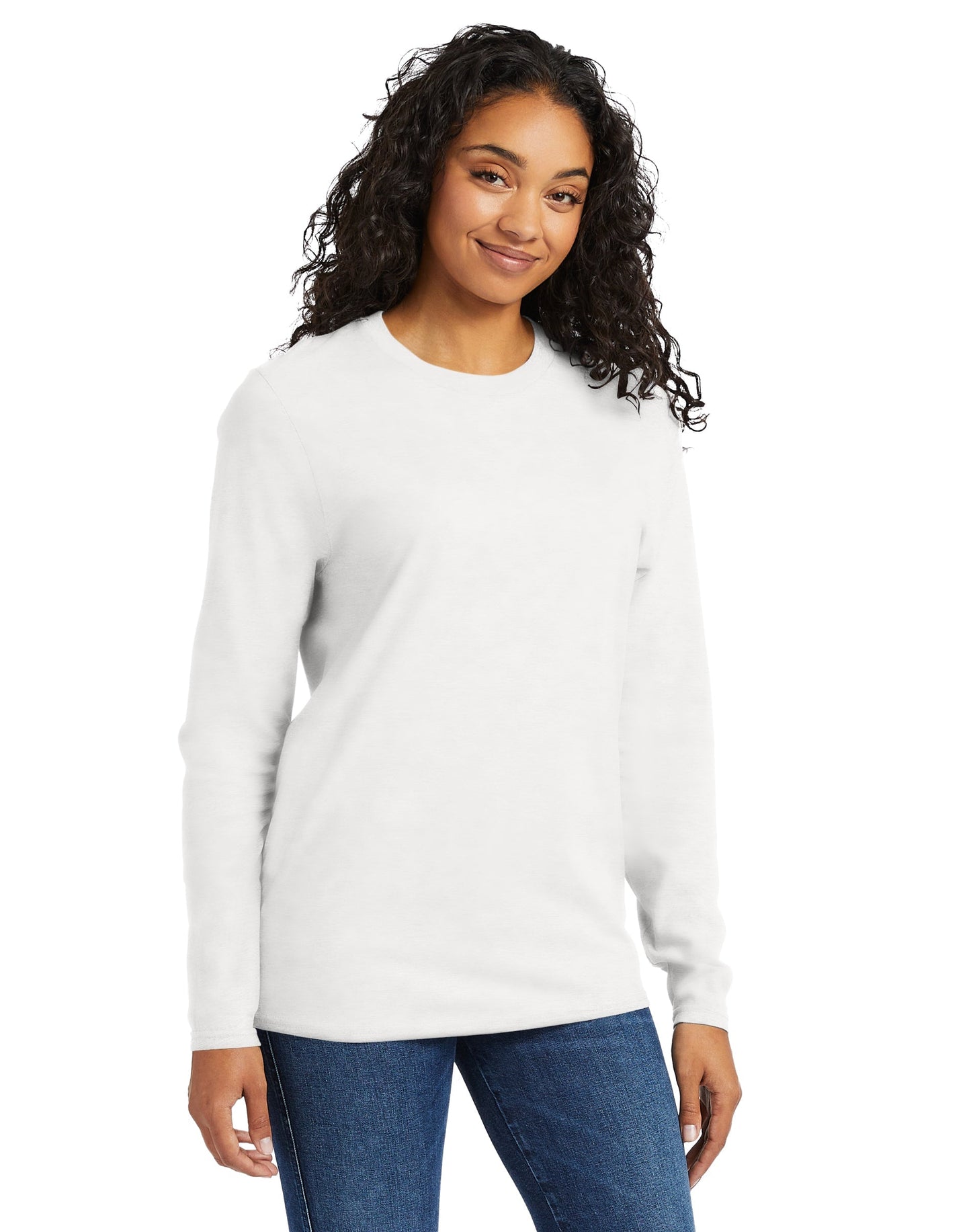 Hanes Perfect-T Adult Long Sleeve T-shirt - 498L