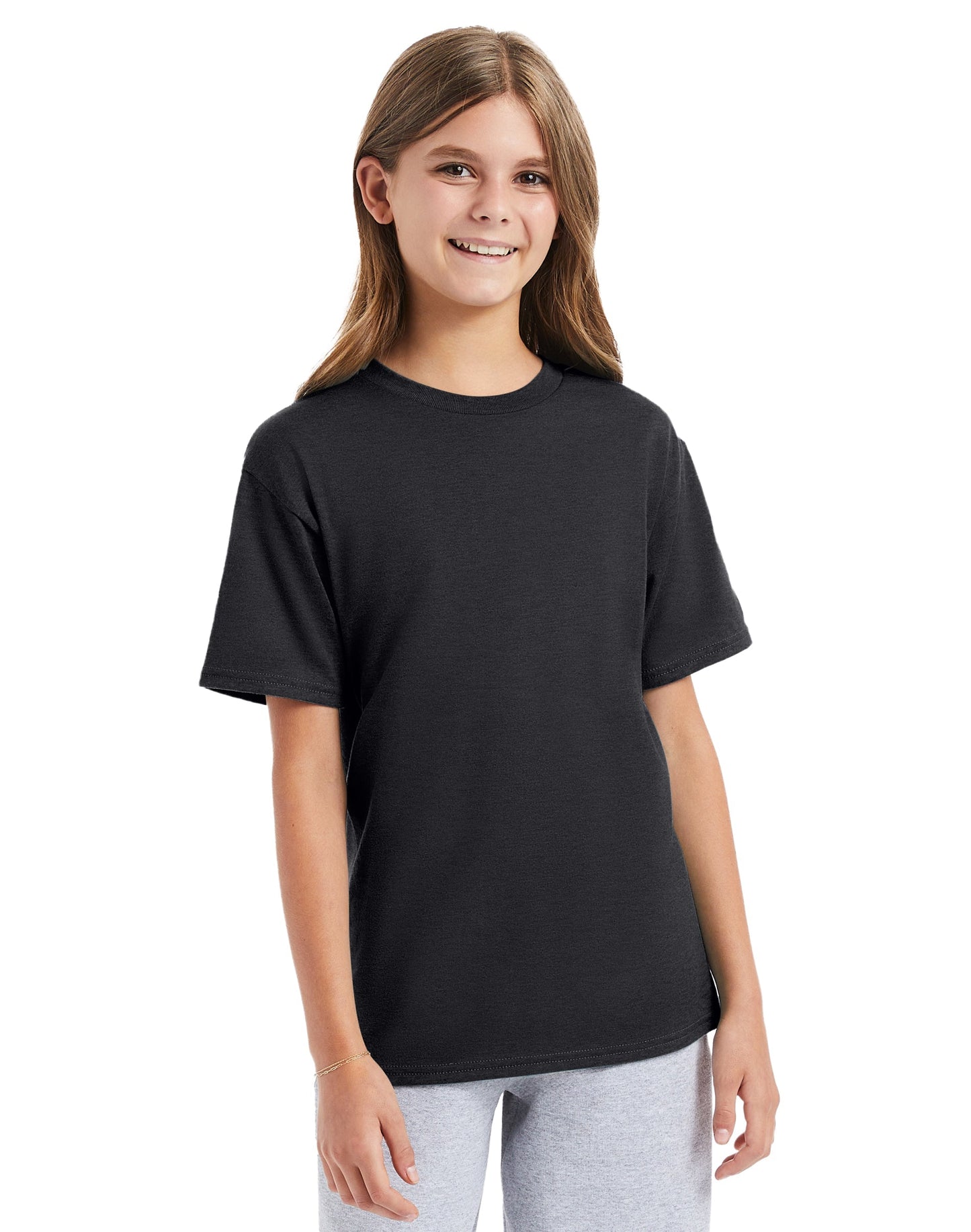 Hanes Perfect-T Youth Short Sleeve T-shirt - 498Y