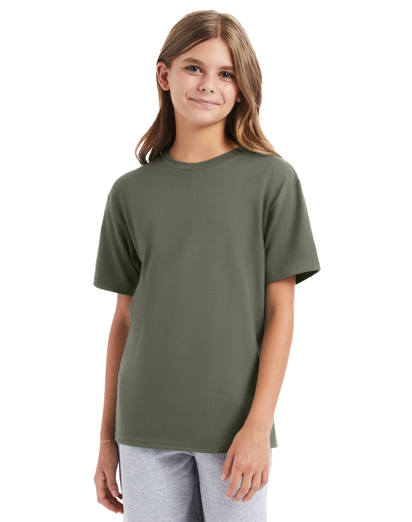 Hanes Perfect-T Youth Short Sleeve T-shirt - 498Y