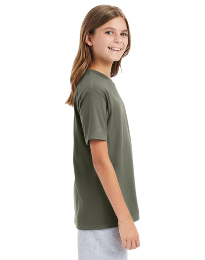 Hanes Perfect-T Youth Short Sleeve T-shirt - 498Y