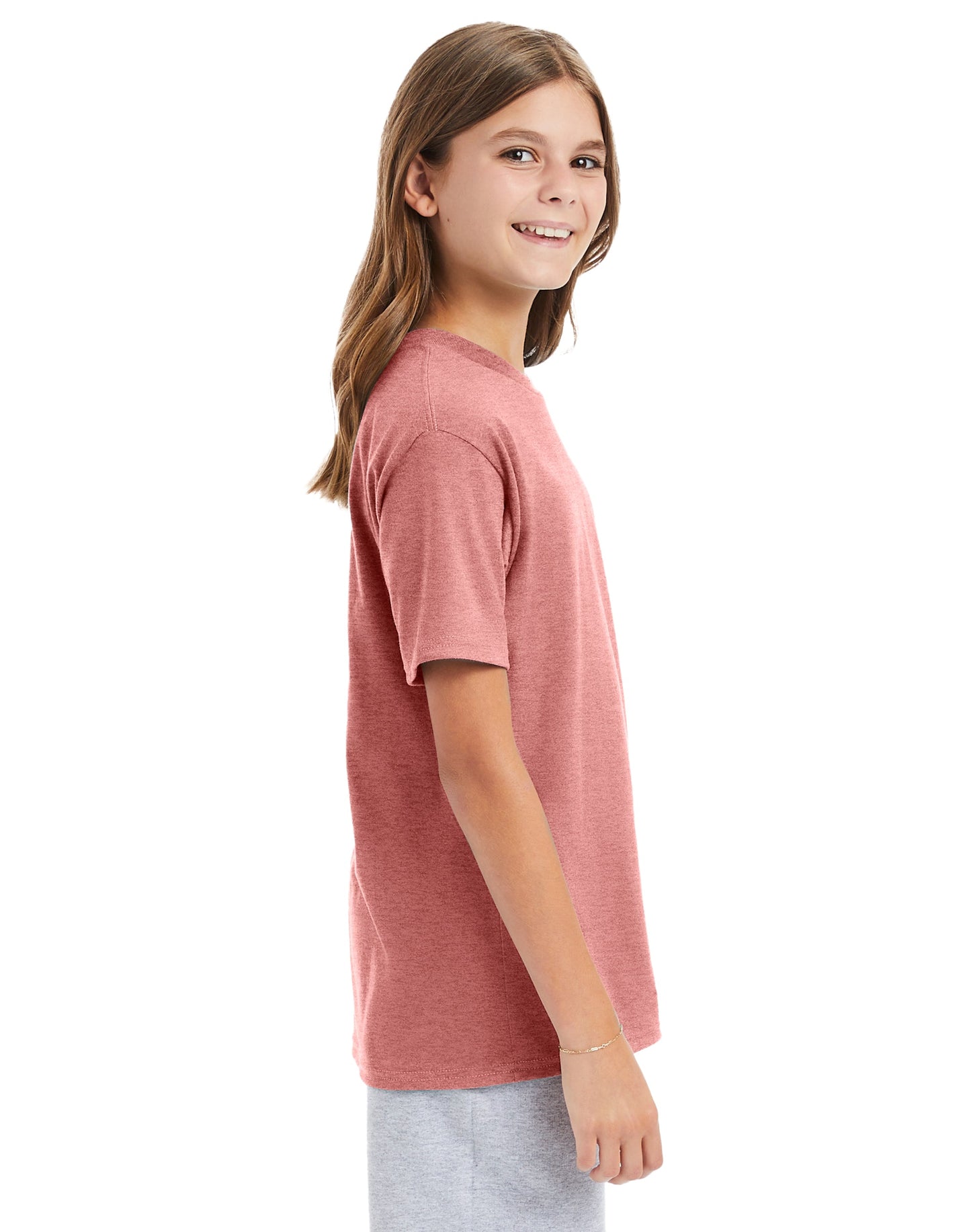 Hanes Perfect-T Youth Short Sleeve T-shirt - 498Y