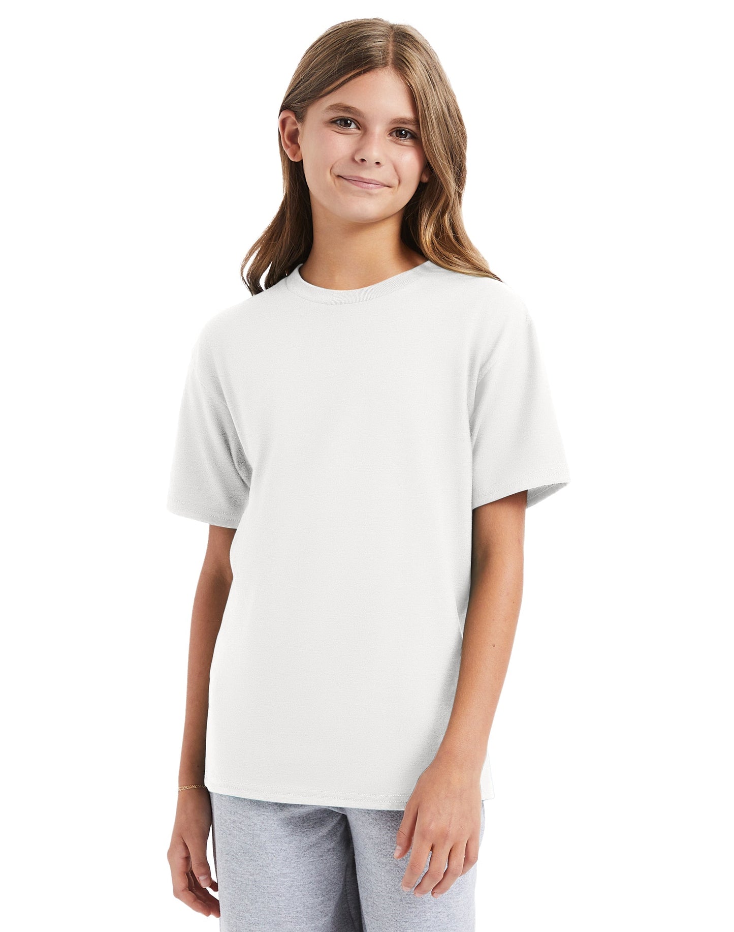 Hanes Perfect-T Youth Short Sleeve T-shirt - 498Y