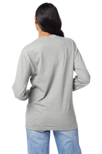 Hanes Beefy-T Long-Sleeve T-Shirt - 5186