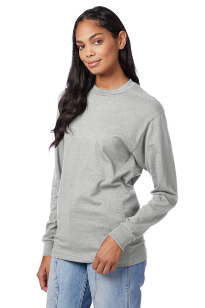 Hanes Beefy-T Long-Sleeve T-Shirt - 5186